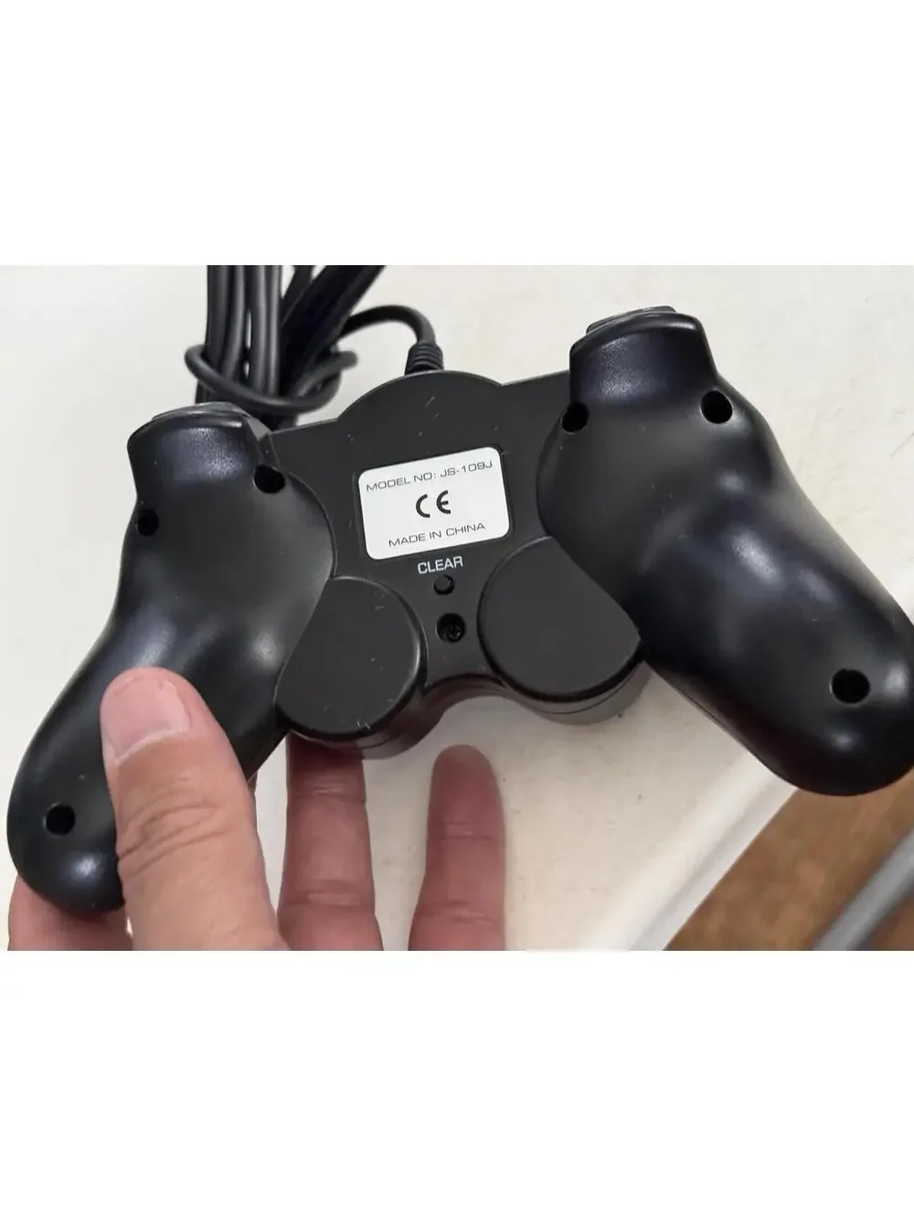 Atomicplay Wired Controller PS2 For PlayStation 2 Black Gamepad - Working